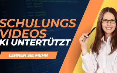 Schulungsvideos als Gamechanger: Effizienz und Einheitlichkeit durch KI-gestützte Lösungen